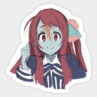 Sakura Zombie Thumbs Up Sticker